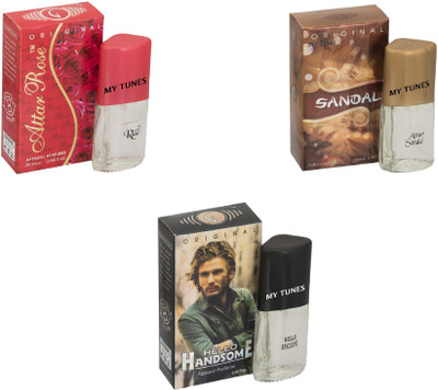 My Tunes Attar Rose-Hello Handsome-Sandel Eau de Toilette - 60 ml(For Men & Women)
