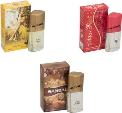 

My Tunes Afreen-Attar Rose-Sandel Eau de Toilette - 60 ml(For Men & Women)