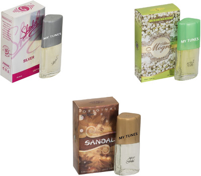 

My Tunes Sandel-Attar mogra-Sharlin silver Eau de Toilette - 60 ml(For Men & Women)
