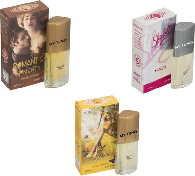 

My Tunes Afreen-Romantic moment-Sharlin silver Eau de Toilette - 60 ml(For Men & Women)