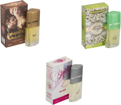 

My Tunes Romantic moment-Attar mogra-Sharlin silver Eau de Toilette - 60 ml(For Men & Women)
