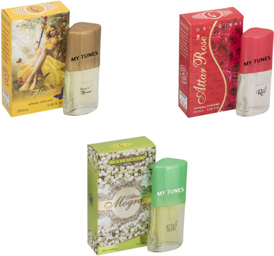 

My Tunes Afreen-Attar Rose-Attar mogra Eau de Toilette - 60 ml(For Men & Women)
