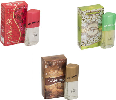 

My Tunes Attar Rose-Attar mogra-Sandel Eau de Toilette - 60 ml(For Men & Women)