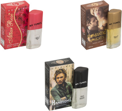 

My Tunes Attar Rose-Hello Handsome-Romantic moment Eau de Toilette - 60 ml(For Men & Women)