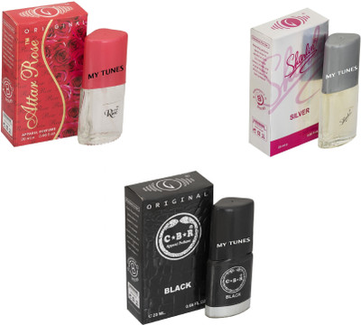 

My Tunes Attar Rose-C.B.R-Sharlin Silver Eau de Toilette - 60 ml(For Men & Women)