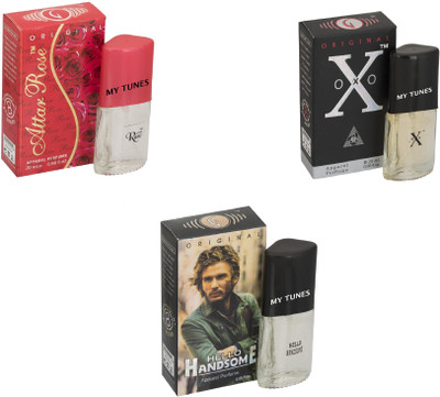 

My Tunes Attar Rose-Hello Handsome-Xoxo Eau de Toilette - 60 ml(For Men & Women)