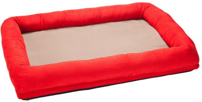 

petitude pet store RC137 M Pet Bed(Red & Cream)