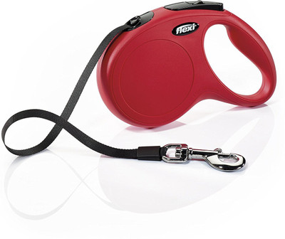 

Flexi Retactable 16ft/50kg red 500 cm Dog Strap Leash(Red)