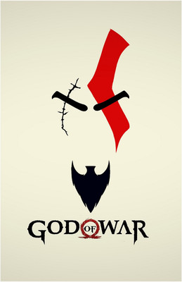 

God Of War - PS Gaming Poster (18 inch x 12 inch) Paper Print(18 inch X 12 inch, Rolled)