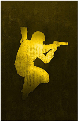 

Counter Strike - Counter Terrorist Shooter Poster (18 inch x 12 inch) Paper Print(18 inch X 12 inch, Rolled)