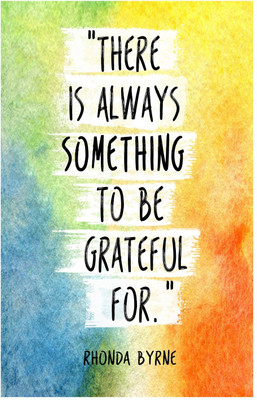 

There is Always Something To be Greatful For - By Rhonda Byrne - Quote Poster (18 inch x 12 inch) Paper Print(18 inch X 12 inch, Rolled)