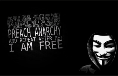 

V for Vendetta - I am Free - Motivational Poster (18 inch x 12 inch) Paper Print(18 inch X 12 inch, Rolled)