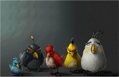 

Angry Birds Poster (18 inch x 12 inch) Paper Print(18 inch X 12 inch, Rolled)