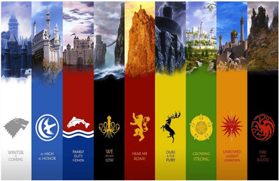 

Game Of Thrones - All House Vigils Poster (18 inch x 12 inch) Paper Print(18 inch X 12 inch, Rolled)