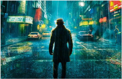 

Jerry Folk To My Soul - Detective in Rain Poster (18 inch x 12 inch) Paper Print(18 inch X 12 inch, Rolled)