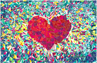

Heart - Abstract Poster (18 inch x 12 inch) Paper Print(12 inch X 18 inch, Rolled)