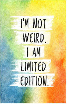 

I am Limited Edition - Motivational Quote Poster (18 inch x 12 inch) Paper Print(18 inch X 12 inch, Rolled)