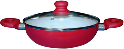 

Bajaj Kadhai 20 cm(Aluminium, Non-stick, Induction Bottom), Red