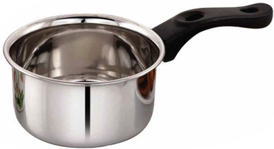 

Bajaj Sauce Pan 10 cm diameter(Aluminium, Non-stick, Induction Bottom), Silver