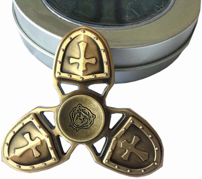 

Excite Shoppers High-Speed Knight Warrior Gold Fidget Spinner (Tri-Spin)(1 Pieces)