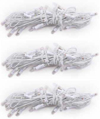 

LIPAX 150 inch Gold Rice Lights(Pack of 3)