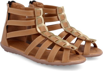 

Myra Women High Top Brown Flats