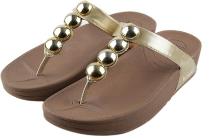 

IRSOE Women Gold Wedges