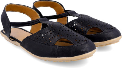 

Myra Women Cutwork Black Casual