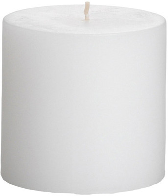 

Numen Spark Unscented White Pillar (3"X 3")Candle With Smooth Finish(300 g)