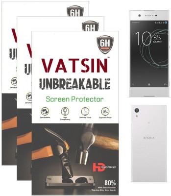 

Vatsin Front and Back Screen Guard for Sony Xperia XA1, Transparent