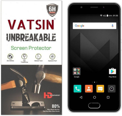 

Vatsin Screen Guard for Yu Yuraka Black, Transparent