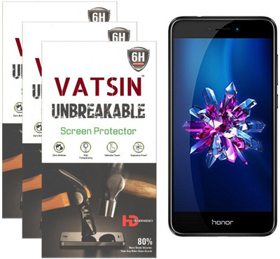 

Vatsin Impossible Screen Guard for Honer 8 Lite, Transparent