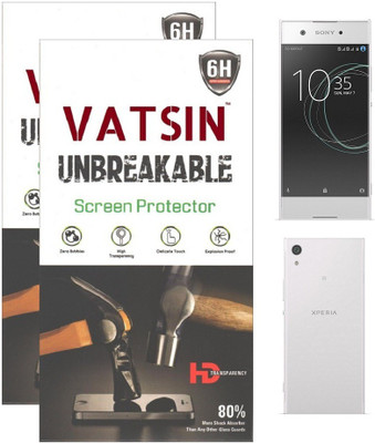

Vatsin Front and Back Screen Guard for Sony Xperia XA1, Transparent