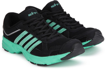 

Spinn Coil Running Shoes For Women(Black, Black green