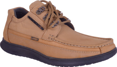 

Shoebook Men's Tan Leather Casual Shoes Casuals For Men(Tan