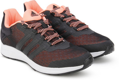 

ADIDAS ADIPHASER W Running Shoes For Women(Black, Cblack/sunglo