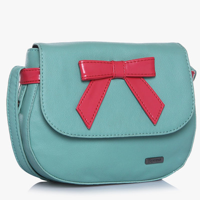 

Peperone Women Casual Blue PU Sling Bag