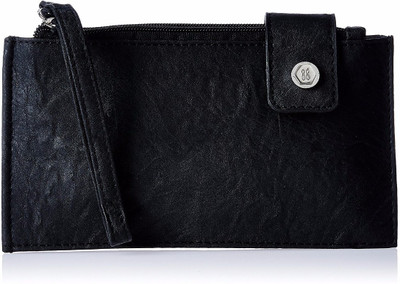 Baggit Women Casual Black PU Sling Bag