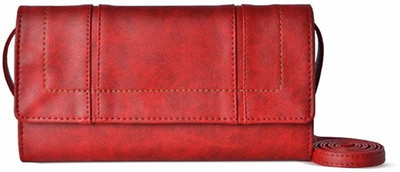 

Baggit Women Casual Red PU Sling Bag