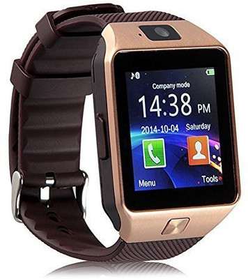 

Aladdin Shoppers Dz09 Smartwatch(Brown Strap Free Size)