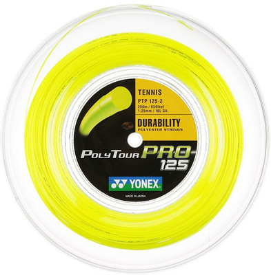 

Yonex YONEX Poly Tour Pro 16L String Reel (200 m) 1.25 Tennis String - 200 m(Yellow)