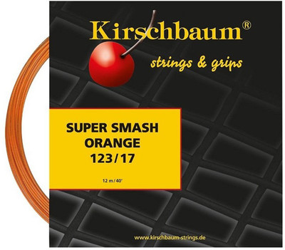 

Kirschbaum Super Smash 17 String (12m) 1.25 Tennis String - 12 m(Orange)