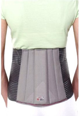 

Yasni Flexible Lumbo Sacral Belt Lumbar Support (XL, Grey)