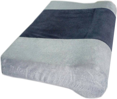 

Health Track Memory Foam Pillow Neck Support(Grey, Gray