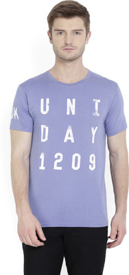 

Pepe Jeans Printed Men's Round Neck Blue T-Shirt