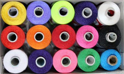 

DECCAN Multicolor Thread(900 m Pack of15)