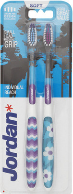 

Jordan Individual Reach Soft Toothbrush(Pack of 2)