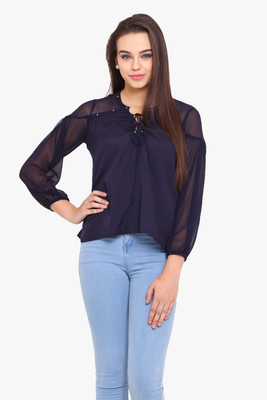 ANAPHORA Casual Full Sleeve Solid Women