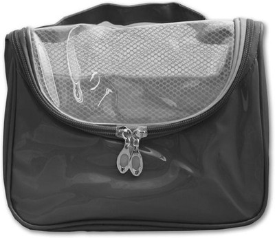 

Italish Portable Cosmetic Make Up Toiletries Bag Organizer Travel Toiletry Kit(Black)