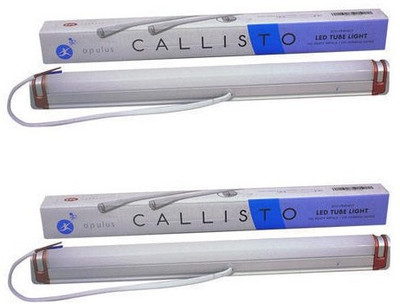 

Opulus OPBAT5A6W65_2 Straight Linear LED Tube Light(White, Pack of 2)